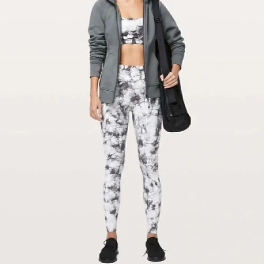 Size 8 Lululemon Wunder Under High-Rise Tight *Dual Shibori Full-On Luxtreme